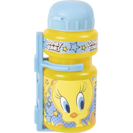 Garrafa Infantil para Bicicleta Looney Tunes CZ10968 Amarelo 350 ml de Looney Tunes, Garrafas de água - Ref: S37113925, Preço...