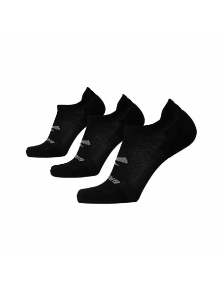 Calcetines Tobilleros Brooks Run-In No Show 3 pares Negro Unisex | Tienda24 Tienda24.eu