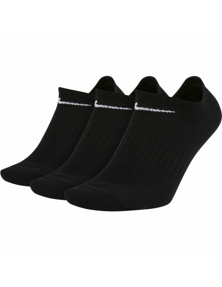 Chaussettes Chevilles Nike Everyday Lightweight 3 paires Noir | Tienda24 Tienda24.eu