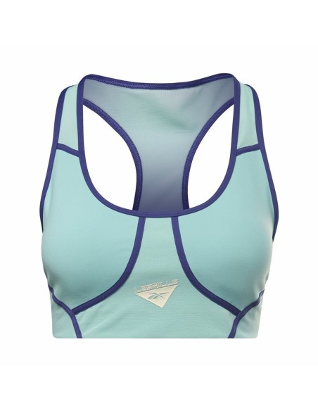 Sports Bra Reebok Les Mills Turquoise | Tienda24 Tienda24.eu