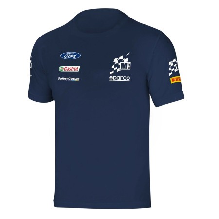 Camiseta de Manga Corta Sparco S013010MSBM1S de Sparco, Camisetas y Tops - Ref: S37114157, Precio: 44,20 €, Descuento: %