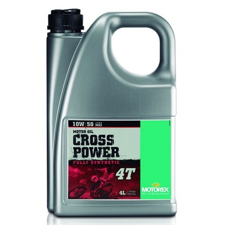 Motor Oil for Motorcycle Motorex Cross Power 4 L 10w50 by Motorex, Motorbike Engine Oils - Ref: S37114215, Price: 98,49 €, Di...