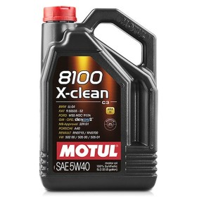 Huile de moteur pour voiture Motul 8100 X-Clean 5W40 5 L de Motul, Huiles moteur pour auto - Réf : S37114217, Prix : 41,64 €,...