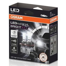 Ampoule pour voiture Osram LEDriving HL Bright H13 15 W 12 V 6000 K de Osram, Ampoules - Réf : S37114221, Prix : 167,62 €, Re...