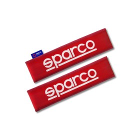 Coussinets de ceinture de sécurité Sparco SPC1209RD Rouge de Sparco, Rembourrage de ceinture de sécurité - Réf : S37114227, P...