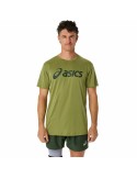 Men’s Short Sleeve T-Shirt Asics Core Top Military green | Tienda24 Tienda24.eu