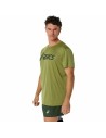 Men’s Short Sleeve T-Shirt Asics Core Top Military green | Tienda24 Tienda24.eu