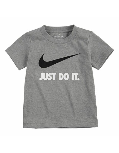 Maglia a Maniche Corte per Bambini Nike Swoosh Jdi Ss Grigio da Nike, Bambina - Ref: S64114800, Precio: 18,68 €, Descuento: %