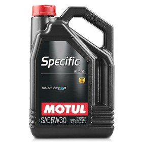 Huile de moteur pour voiture Motul Specific dexos 2 5W30 5 L Synthétique de Motul, Huiles moteur pour auto - Réf : S37114284,...