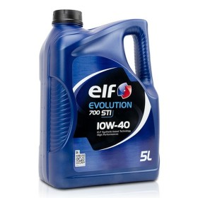 Car Motor Oil Elf Evolution 700 STI 10W40 5 L by Elf, Car Engine Oils - Ref: S37114299, Price: 35,96 €, Discount: %