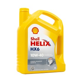 Óleo de Motor para Automóveis Shell Helix HX6 5 L 10W40 de Shell, Óleos de motor para automóveis - Ref: S37114307, Preço: 30,...