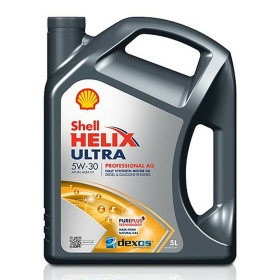 Huile de moteur pour voiture Shell Helix Ultra Professional AG 5W30 5 L de Shell, Huiles moteur pour auto - Réf : S37114310, ...