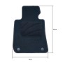 Alfombrilla para Coche OCC Motorsport OCCBW0026RD Rojo de OCC Motorsport, Alfombrillas antideslizantes - Ref: S37114450, Prec...