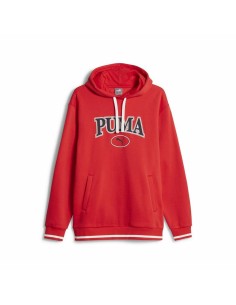 Felpa con Cappuccio Uomo Puma Squad Fl Rosso da Puma, Uomo - Ref: S64117943, Precio: 45,17 €, Descuento: %