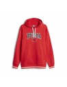 Sweat à capuche homme Puma Squad Fl Rouge | Tienda24 Tienda24.eu