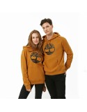 Sudadera con Capucha Hombre Timberland Kenn Tree Logo Naranja Oscuro | Tienda24 Tienda24.eu