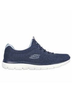 Scarpe Sportive da Donna Skechers 150111-NVLB Azzurro da Skechers, Sneakers e scarpe sportive - Ref: S64118878, Precio: 60,22...