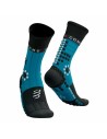 Sports Socks Compressport Pro Racing Black/Blue Black | Tienda24 Tienda24.eu