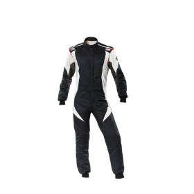 Racing jumpsuit OMP FIRST EVO Black/White 52 by OMP, Outfits - Ref: S37114628, Price: 474,15 €, Discount: %