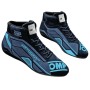 Botines Racing OMP SPORT Negro/Azul 37 de OMP, Zapatos - Ref: S37114788, Precio: 124,63 €, Descuento: %