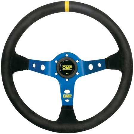 Racing Steering Wheel OMP OMPOD/1954/BN Ø 35 cm Black/Blue by OMP, Steering wheels and shafts - Ref: S37114862, Price: 205,26...