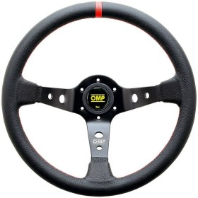 Racing Steering Wheel OMP OD/1956/NR Ø 35 cm Black/Red Red/Black by OMP, Steering wheels and shafts - Ref: S37114865, Price: ...