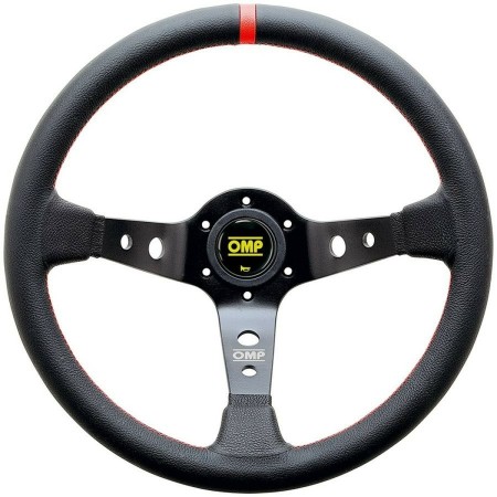 Racing Steering Wheel OMP OD/1956/NR Ø 35 cm Black/Red Red/Black by OMP, Steering wheels and shafts - Ref: S37114865, Price: ...