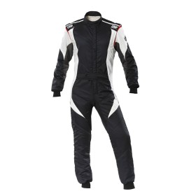 Racing jumpsuit OMP FIRST EVO FIA 8856-2018 White Black 54 by OMP, Outfits - Ref: S37114949, Price: 498,90 €, Discount: %