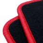 Set de tapis de voitures OCC Motorsport OCCRT0036RD Rouge 5 Pièces de OCC Motorsport, Tapis anti-dérapants - Réf : S37115038,...