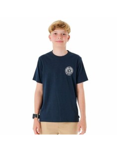 Camisola Infantil Jack & Jones JJATLAS CREW NECK JNR 12232669 Azul Marinho | Tienda24 Tienda24.eu