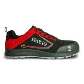 Sicherheits-Schuhe Sparco Cup Albert (43) Schwarz Rot von Sparco, Turnschuhe - Ref: S37115083, Preis: 77,14 €, Rabatt: %