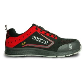 Sicherheits-Schuhe Sparco Cup Albert (41) Schwarz Rot von Sparco, Turnschuhe - Ref: S37115093, Preis: 72,50 €, Rabatt: %