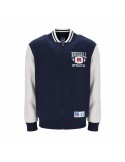 Men's Sports Jacket Russell Athletic Bomber Ty Navy Blue | Tienda24 Tienda24.eu