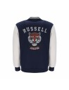 Casaco de Desporto para Homem Russell Athletic Bomber Ty Azul Marinho | Tienda24 Tienda24.eu