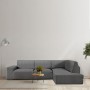 Funda para chaise longue de brazo largo derecho Eysa ROC Gris oscuro 110 x 120 x 500 cm de Eysa, Sofás - Ref: D1607420, Preci...