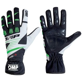 Gants de karting pour enfants OMP KS-3 MY2018 Blanc Noir Vert 6 kart | Tienda24 - Global Online Shop Tienda24.eu