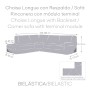 Funda para chaise longue de brazo largo izquierdo Eysa ROC Gris oscuro 110 x 120 x 500 cm de Eysa, Sofás - Ref: D1607421, Pre...