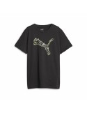 Kurzarm-T-Shirt für Kinder Puma Active Sports Graphic Schwarz | Tienda24 Tienda24.eu