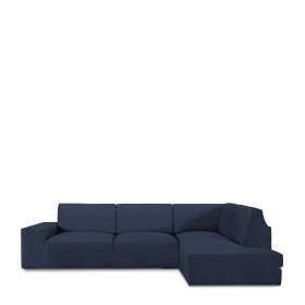 Funda para chaise longue de brazo largo derecho Eysa ROC Azul 110 x 120 x 500 cm de Eysa, Sofás - Ref: D1607424, Precio: 220,...