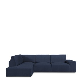 Capa para chaise longue de braço comprido esquerdo Eysa ROC Azul 110 x 120 x 500 cm de Eysa, Sofás - Ref: D1607425, Preço: 22...