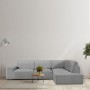 Capa para chaise longue de braço comprido direito Eysa ROC Cinzento claro 110 x 120 x 500 cm de Eysa, Sofás - Ref: D1607426, ...