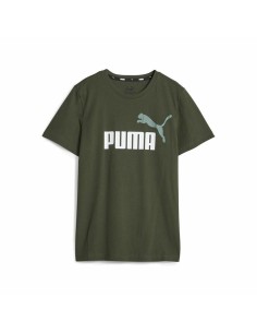 Trainingshose für Kinder Puma Essential+ Colorblock B Dunkelblau | Tienda24 Tienda24.eu