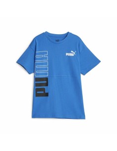 Camisola de Manga Curta Infantil Puma Essentials+ AB Summer | Tienda24 Tienda24.eu