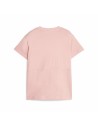 Camisola de Manga Curta Infantil Puma Power Colorblock Salmão | Tienda24 Tienda24.eu