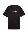 Camisola de Manga Curta Homem Puma Fit Ultrabreath Preto | Tienda24 Tienda24.eu