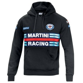 Felpa con Cappuccio Sparco Martini Racing	 Nero XXXL di Sparco, Felpe e maglioni - Rif: S37115605, Prezzo: 92,60 €, Sconto: %