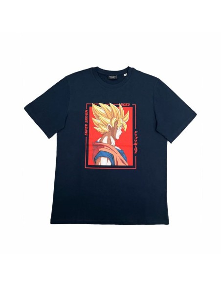 Camiseta de Manga Corta Hombre Jack & Jones Jcodragon Azul marino | Tienda24 Tienda24.eu