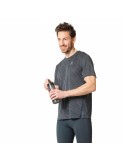 Unisex Kurzarm-T-Shirt Odlo Zeroweight Enginee Dunkelgrau | Tienda24 Tienda24.eu