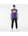 Men’s Short Sleeve T-Shirt New Era NBA Colour Insert LA Lakers Purple | Tienda24 Tienda24.eu