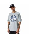 Camiseta de Manga Corta Hombre New Era MLB Arch Graphic New York Yankees Gris claro | Tienda24 Tienda24.eu